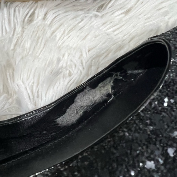 Michael Kors Arabella kitten pump black Suede jeweled heel size 7 - Picture 9 of 12